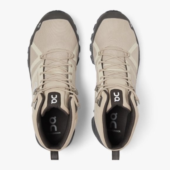 ON RUNNING CLOUDROCK WATERPROOF SAND/BLACK SHOES - Picture 4 of 5